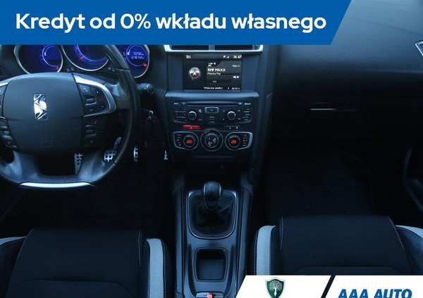 Citroen DS4 cena 42000 przebieg: 78136, rok produkcji 2014 z Grudziądz małe 352